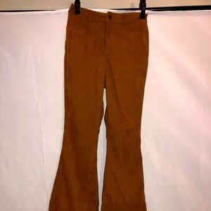 High Waisted Corduroy Bell Bottoms